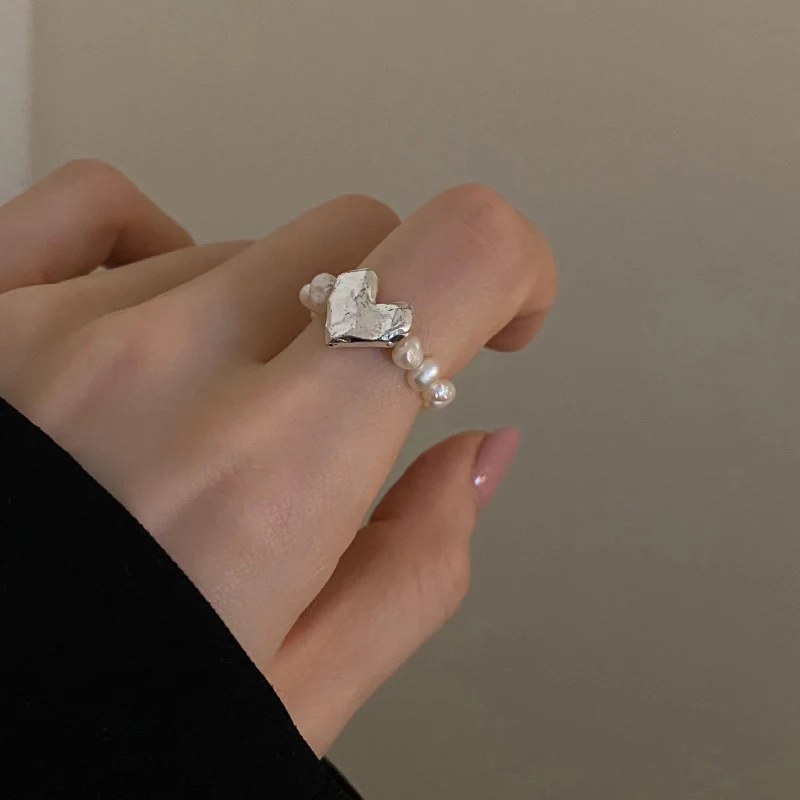 Event Suppliers - Imitatie Parel Stretch Vinger Ringen Voor