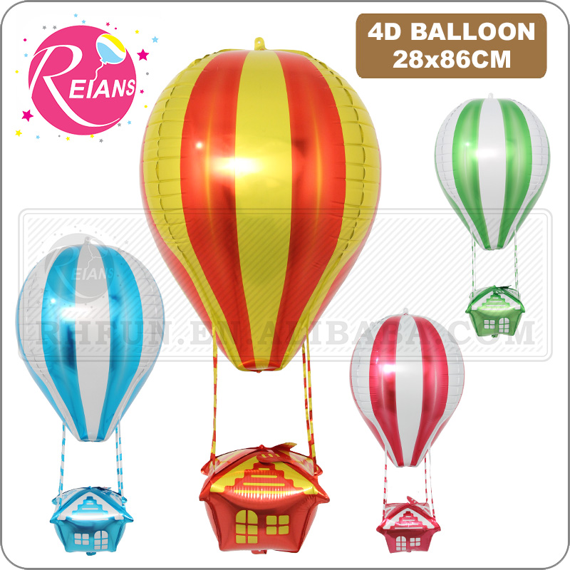 Party Event Supplier - 34 Inch 4D Hot Air Ballon