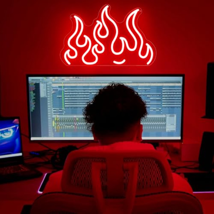 Neon LED wandlamp voor game ro - Neon Sign Party recensie en prijs