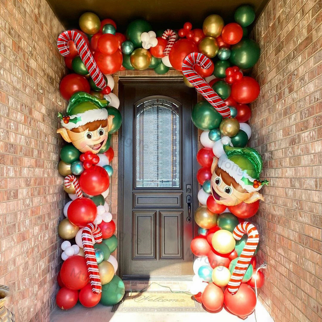 1Set Vrolijke Kerst Ballon Sli - Balloon Arch Kit recensie en prijs