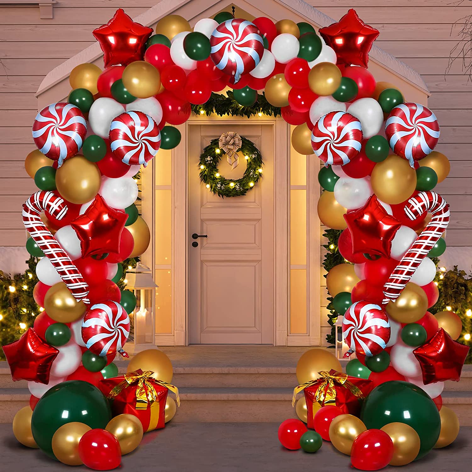 1Set Vrolijke Kerst Ballon Sli - Balloon Arch Kit recensie en prijs