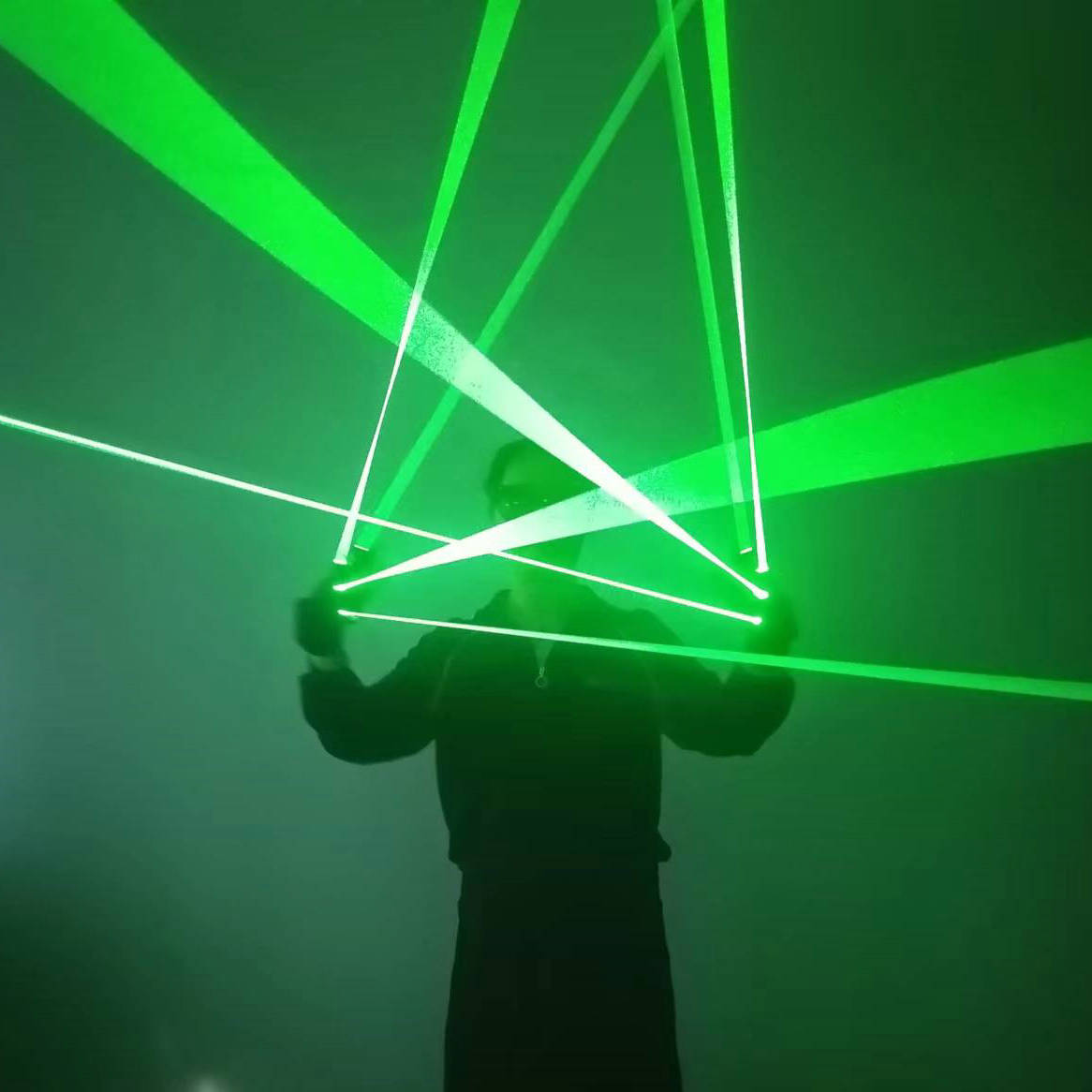 Groene Laserhandschoenen 650nm - Event Party Dj recensie en prijs