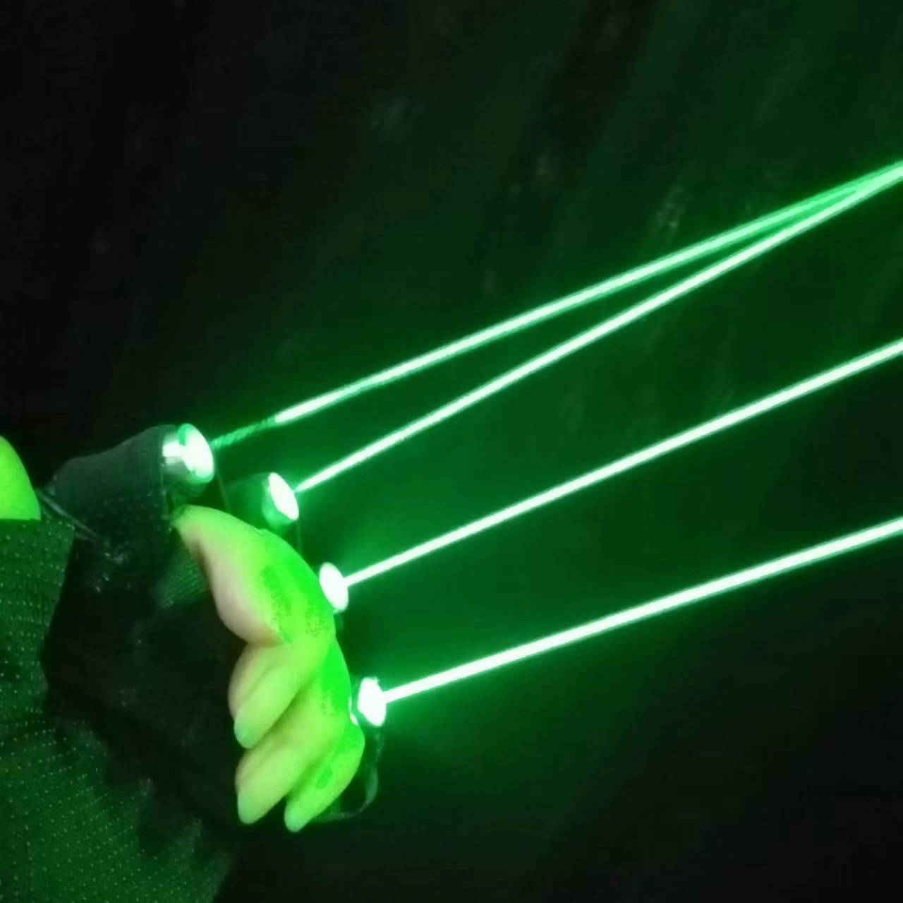 Groene Laserhandschoenen 650nm - Event Party Dj recensie en prijs